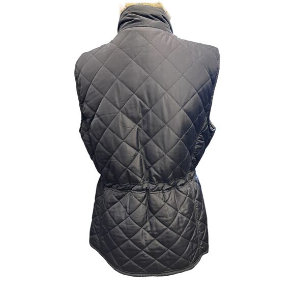 Cambridge Dry Goods Navy Quilted Utility Vest Outdoor Cabin Large - Picture 4 of 7